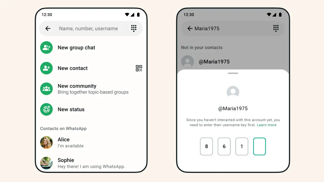 WhatsApp-gebruikersnaam WhatsApp-gebruikersnaam